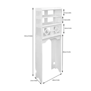 Bathroom Floor Cabinet 4 Tier