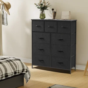 Dresser 9 Fabric Storage Drawers