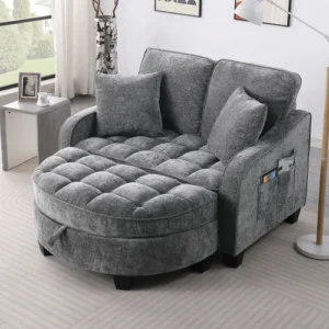 Double Sofa Chaise Lounge